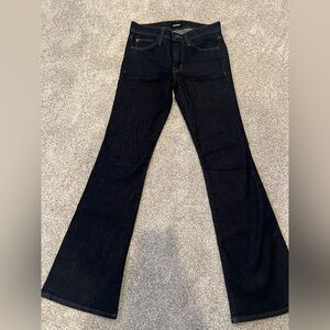 Hudson Natalie Dark Blue Flare Leg Denim